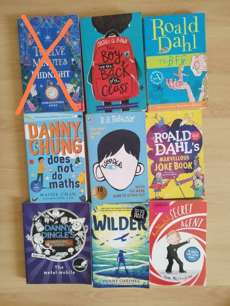 Mixed Children's Book Bundle for older kids/pre-teens