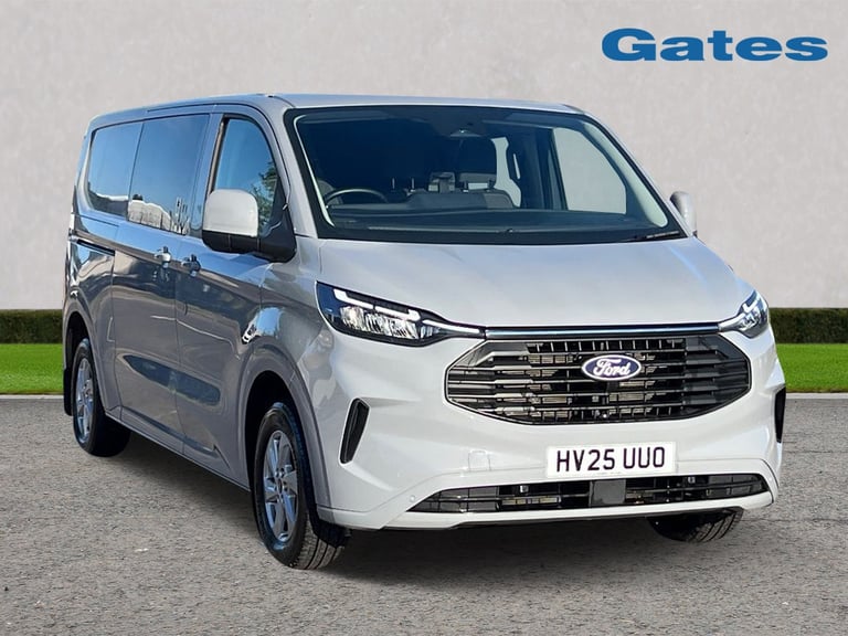 2025 Ford Transit Custom 320 LWB 2.0 Tdci Limited 136PS D/Cab Crew Bus Diesel Manual