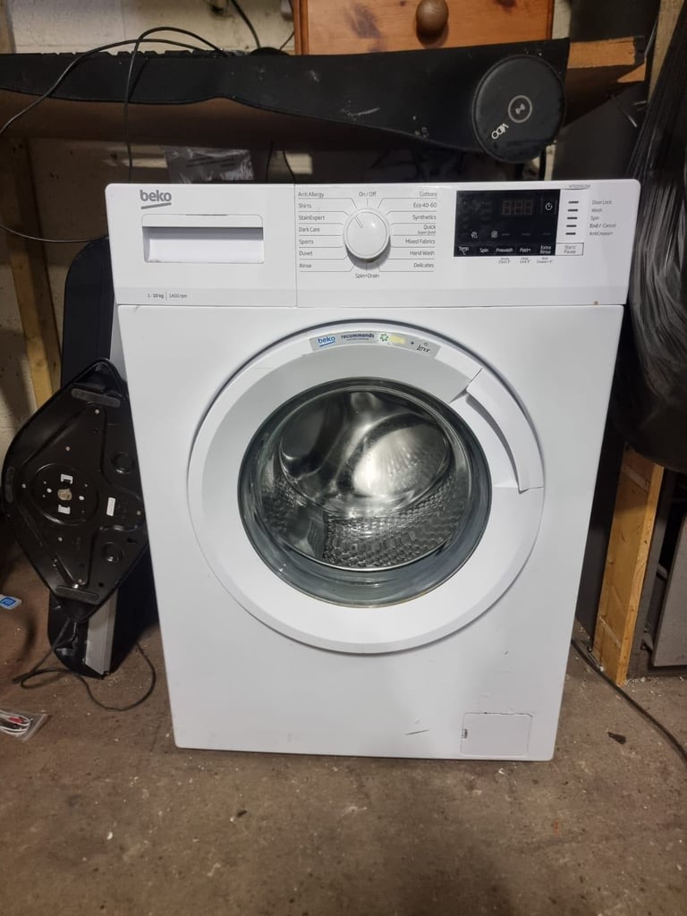 image for 10 KG Beko Washing Machine 90 Days Warranty (delivery available or collection)