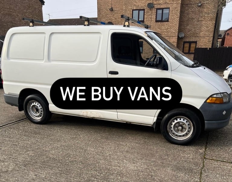 SELL YOUR VAN TODAY