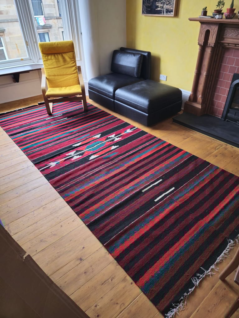 image for Colourful wool rug with Native American motif 