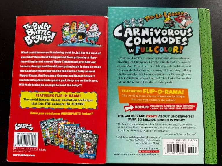 Captain Underpants – 2 Books