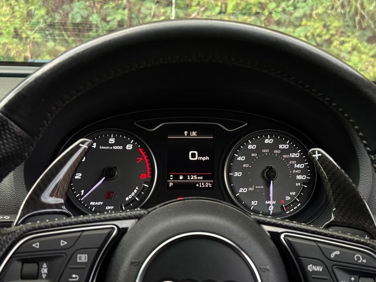 2016 Audi S3 2.0 TFSI S Tronic quattro Euro 6 (s/s) 4dr SALOON Petrol Automatic