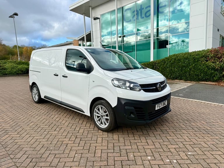 2021 Vauxhall Vivaro 1.5d 12 M/Mot Twin Doors Led Alloys Vauxhall Vivaro ULEZ