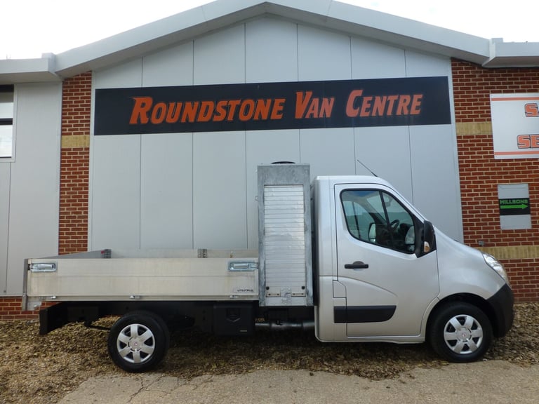 2019 Vauxhall Movano £  46  A WEEK - 2019 VAUXHALL MOVANO 2.3 MWB DROPSIDE TRUCK T/BOX AC EU6 Dro...