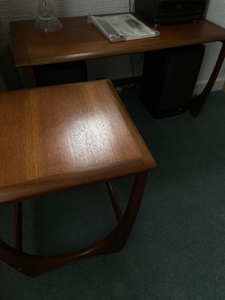 image for G-Plan Long Teak Nest of Three Tables