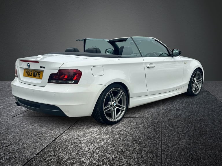 2013 BMW 1 Series 118i Sport Plus Edition 2dr CONVERTIBLE Petrol Manual