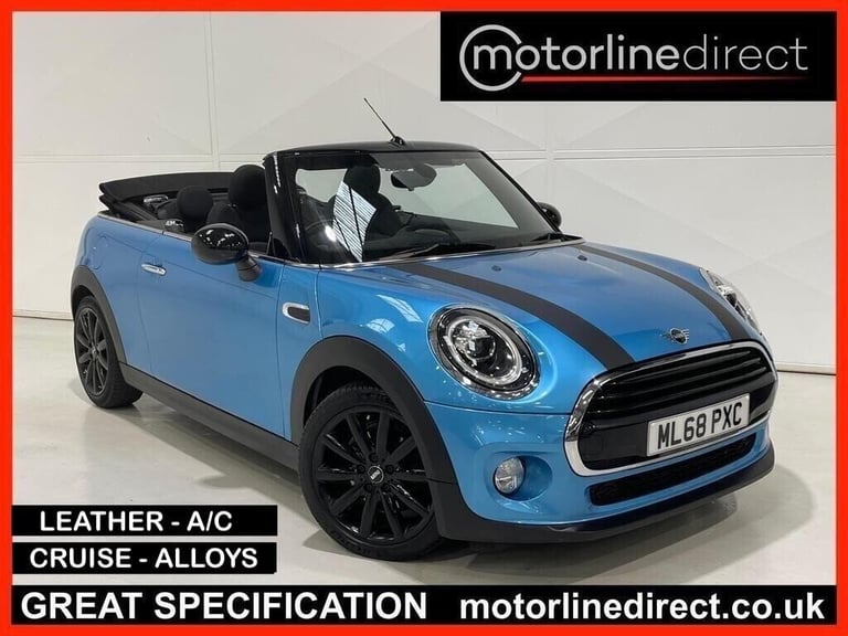2018 MINI Convertible 1.5 Cooper II 2dr Auto CONVERTIBLE PETROL Automatic