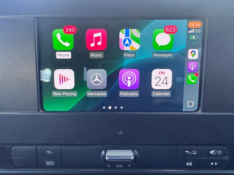 2022 Mercedes Sprinter 314 LWB Panel Van. FSH.  Appleplay/Android. Rear Camera