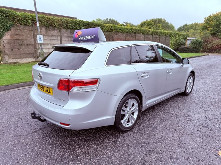 2010 60 TOYOTA AVENSIS 2.0 D4-D T4 NAV ESTATE 6 SPEED MANUAL GREAT SPEC MOTOR