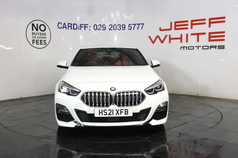 2021 BMW 2 Series Gran Coupe 2.0 218d M Sport 4dr (FULL RED LEATHER) Saloon Diesel Manual