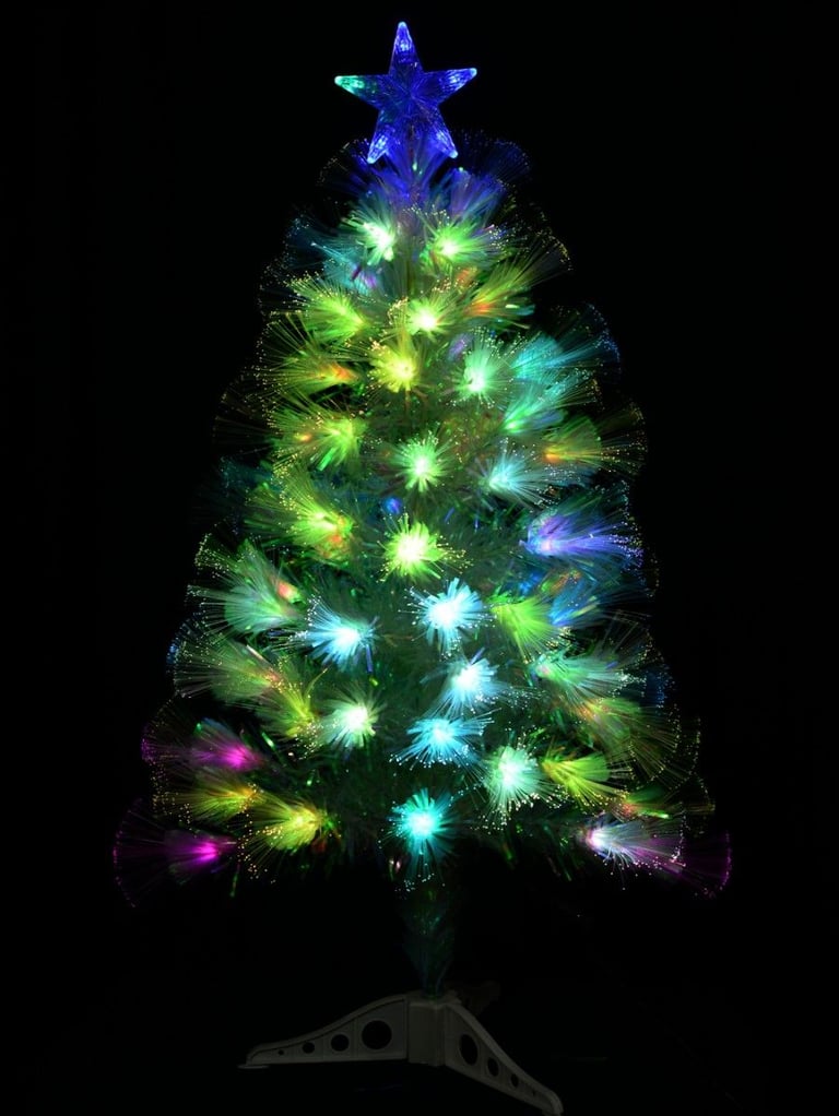 FREE TO COLLECTOR - Fibre Optic Christmas Tree