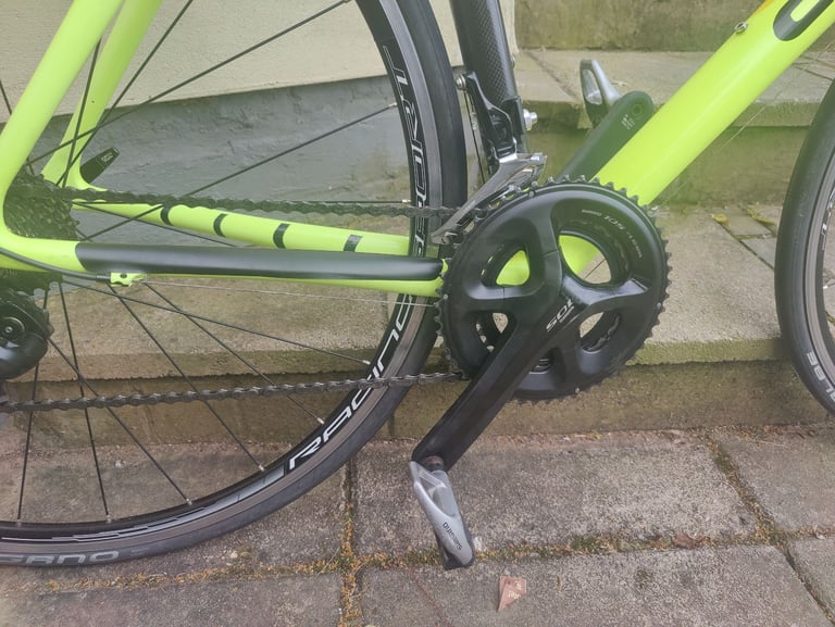 Custom built full carbon road bike