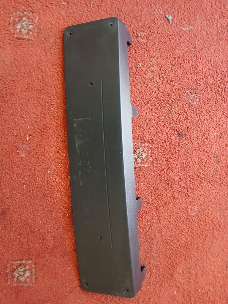 Number plate holder. Mercedes CLK