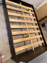Free delivery Ikea double bed frame no mattress 