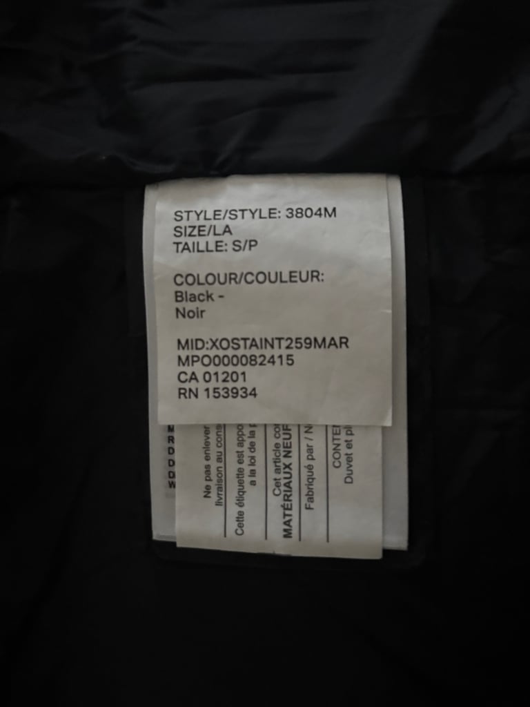  Canada Goose Macmillan Parka Down Padde