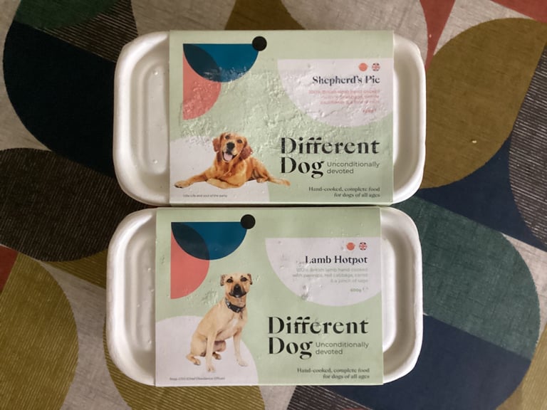 image for Different Dog Frozen Lamb meals 5 x 600g
