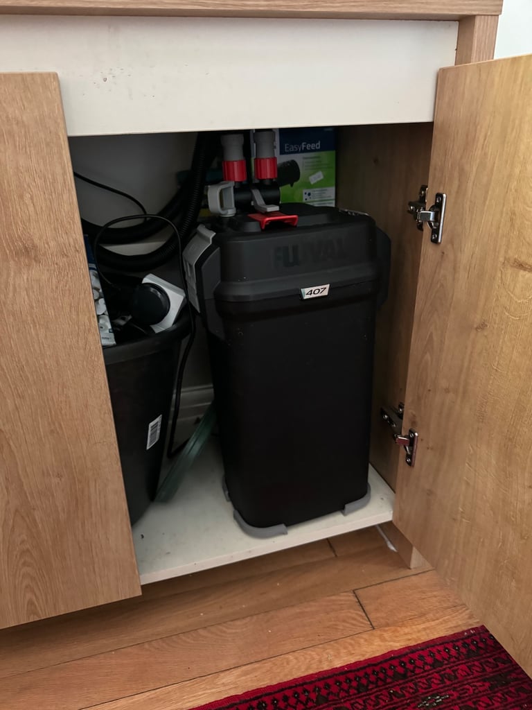 Beautiful Planted Aquarium Setup – Complete with Stand, Fluval 407 Filter & Accessories (£1,200+)