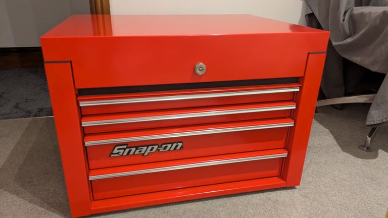 Snap-on KRA4014FPBO Tool Top Chest - 4 Drawer + cabinet top - Rare - New