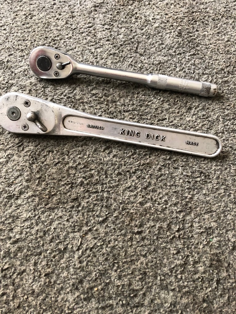 image for King dick and Bristol 1/2 drive ratchets 