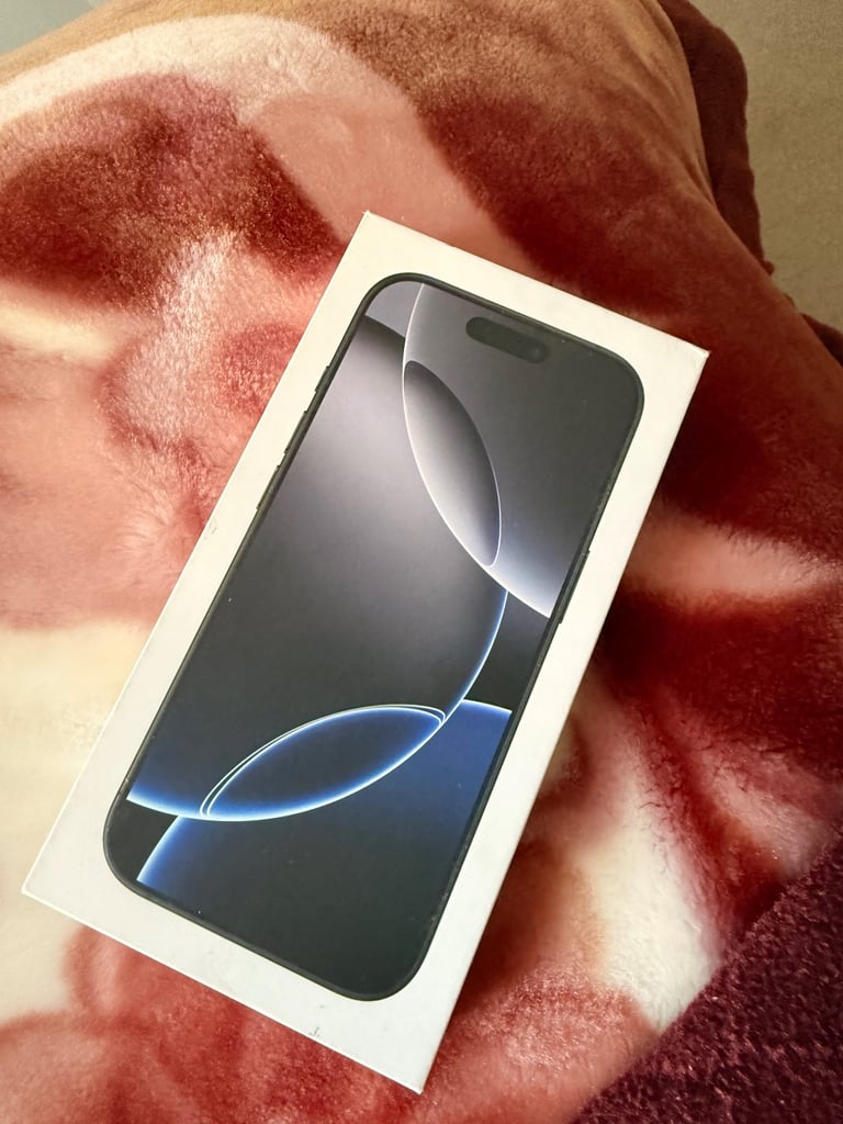 image for Iphone 16 pro 256gb black titanium 
