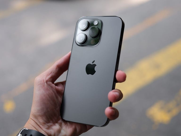 image for Like New Used Apple Iphone 15 Pro Unlocked One Year Warranty 