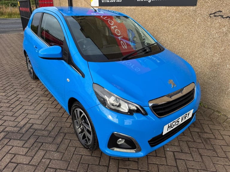 2015 Peugeot 108 1.2 PureTech Allure Euro 6 3dr HATCHBACK Petrol Manual