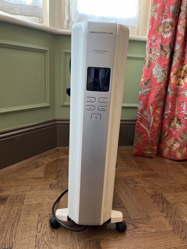 John Lewis LED Oil Filled Radiator 