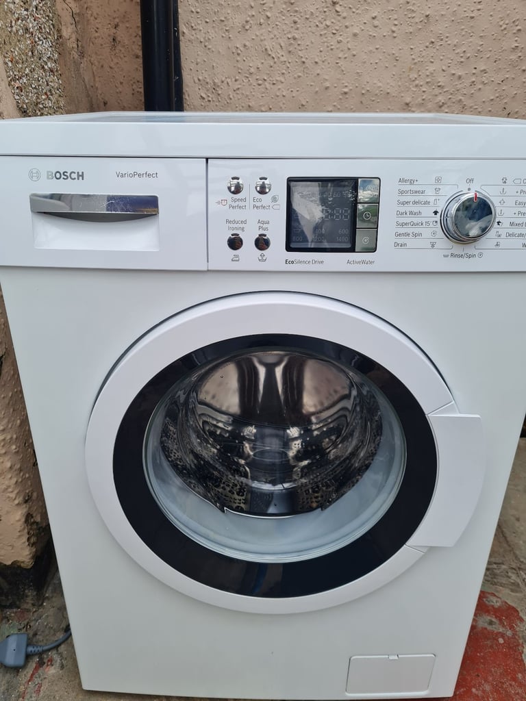 Bosch washing machine 8kg capacity A +++