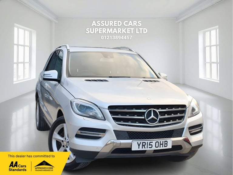 image for 2015 Mercedes-Benz M Class 2.1 ML250 BlueTEC SE (Executive) SUV 5dr Diesel G-Tronic 4WD Euro 6 (s...