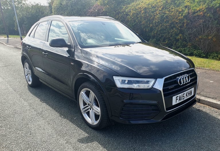 2015 Facelift*Audi Q3 S-Line +*Quattro 4WD*Rare Panoramic roof*2.0 TDI 150 BHP*Only 96k