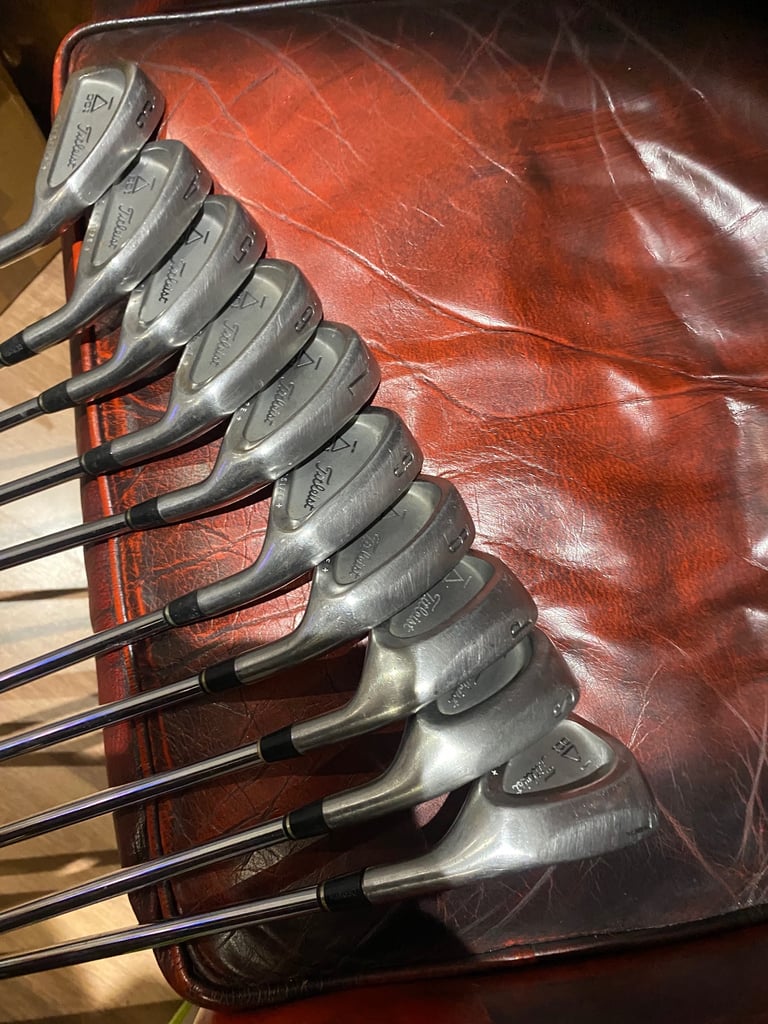 Titleist Irons, DCI, New grips 