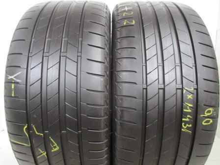M431 2X 255/40/18 99Y BRIDGESTONE TURANZA T005 * XL 1X6,5MM 1X6MM  TREAD DOT 3522 4421 