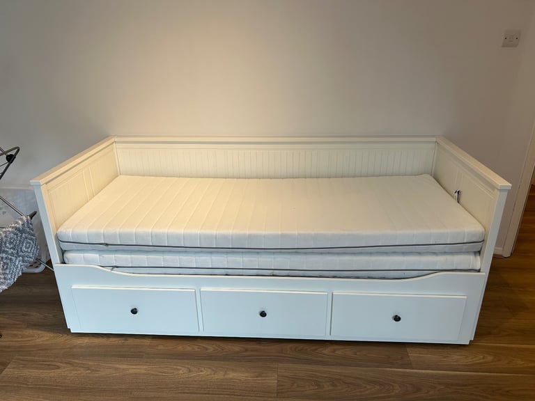 FREE DELIVERY - IKEA Hemnes Day Bed & Mattresses 