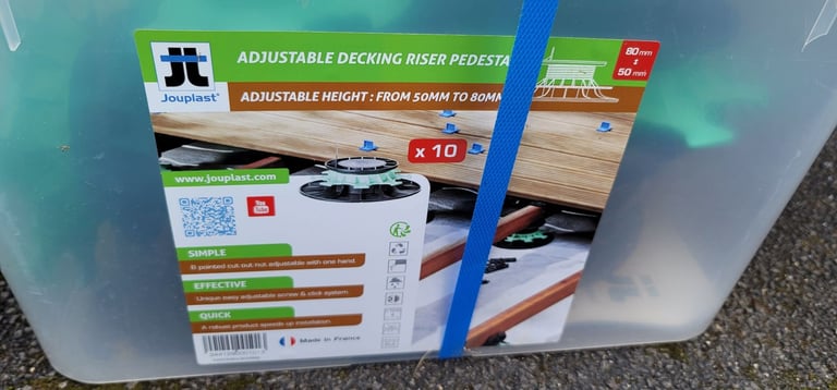 Jouplast Adjustable Decking riser 
