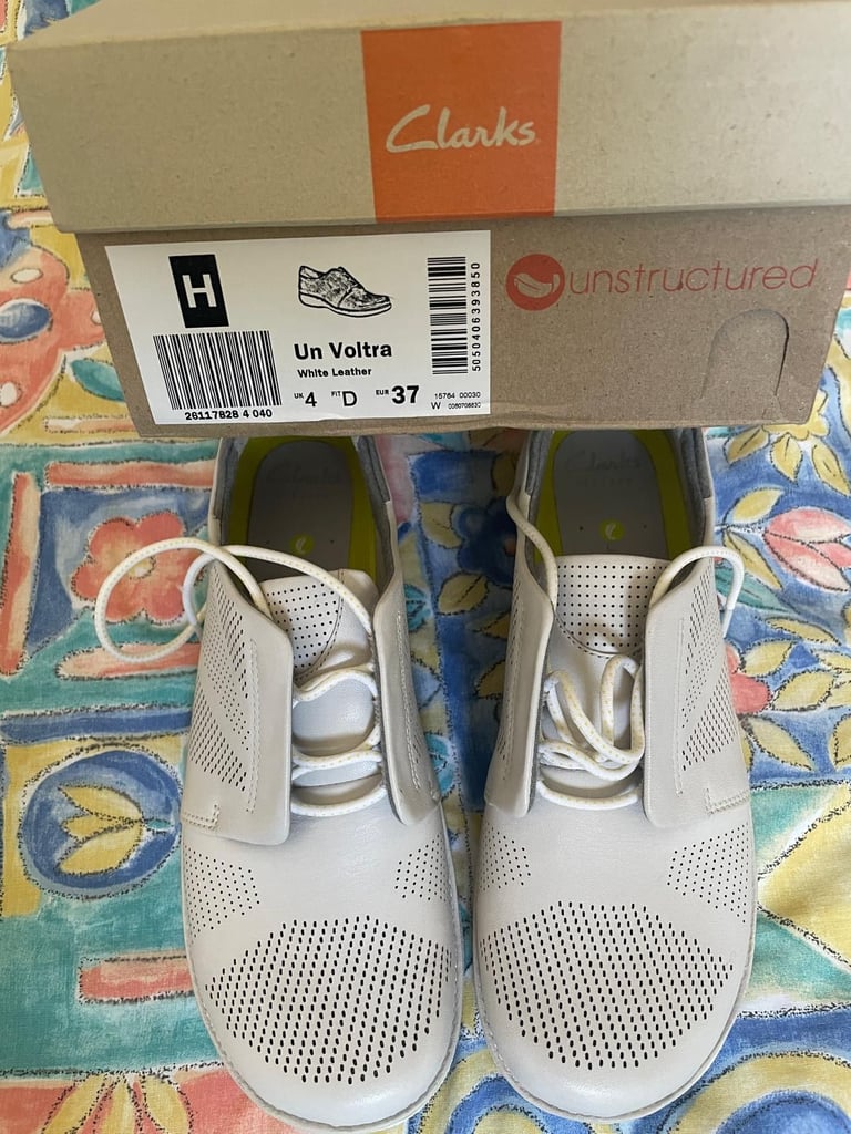 image for Brand New Ladies White Trainers Size 4