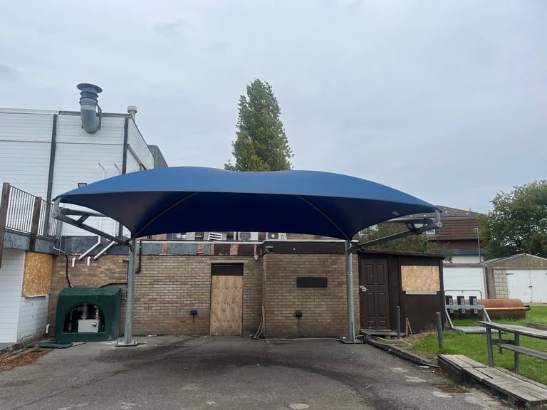 £4000 discount CANOPY/PILLARS and powerful LEDlights.  ( fantastic condition) £6,000 brand new. 