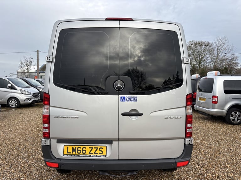 MERCEDES-BENZ SPRINTER DRIVER TRANSFER WAV WHEELCHAIR ACCESSIBLE VEHICLE 2.1