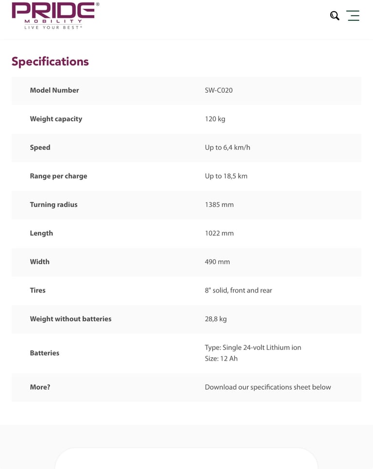 Brand New Nitro Rollator (Can Deliver) XS 