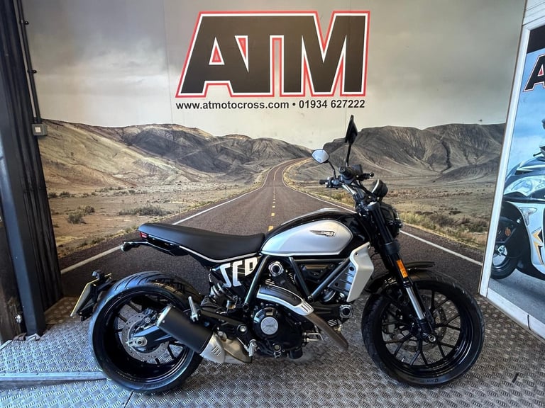 DUCATI SCRAMBLER ICON 800 2023, 8K MILES, EXCELLENT CONDITION, (ATMOTORCYCLES) 