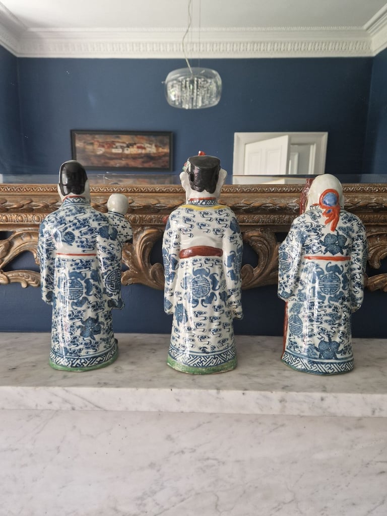 Antique Chinese Porcelain Figures 