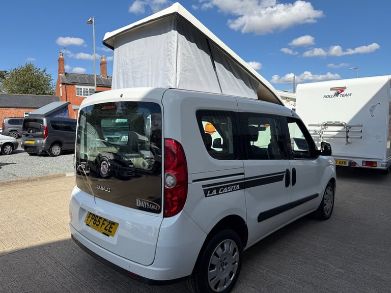 2015 (65)reg Fiat Doblo 1.6 M-Jet Camper Van - 1 Owner - 15250 miles