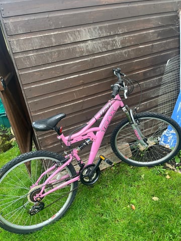 Pink Trax Trax Tfs1 Ladies Mountain Bike Trax TFS1 In Pink In Good