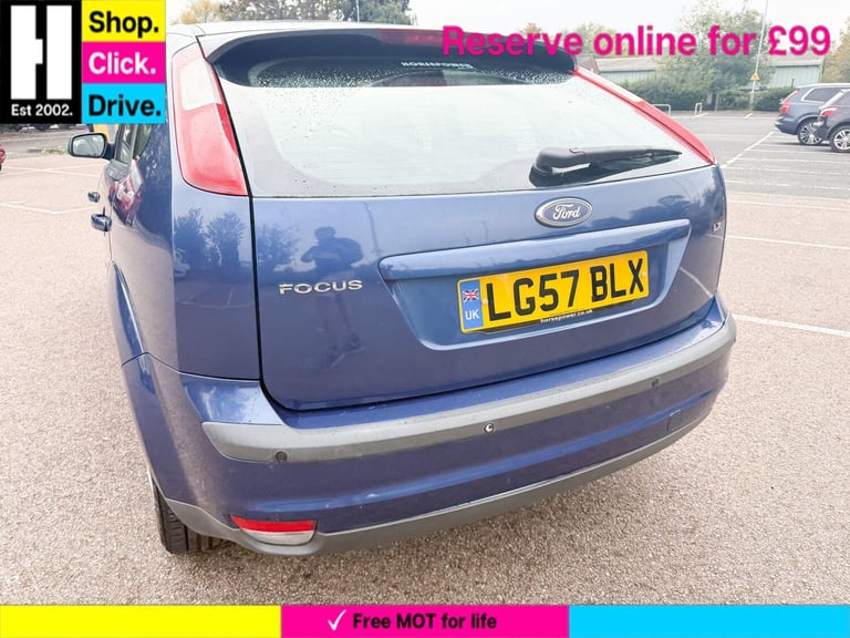 2007 Ford Focus 1.6 LX 5dr HATCHBACK PETROL Manual
