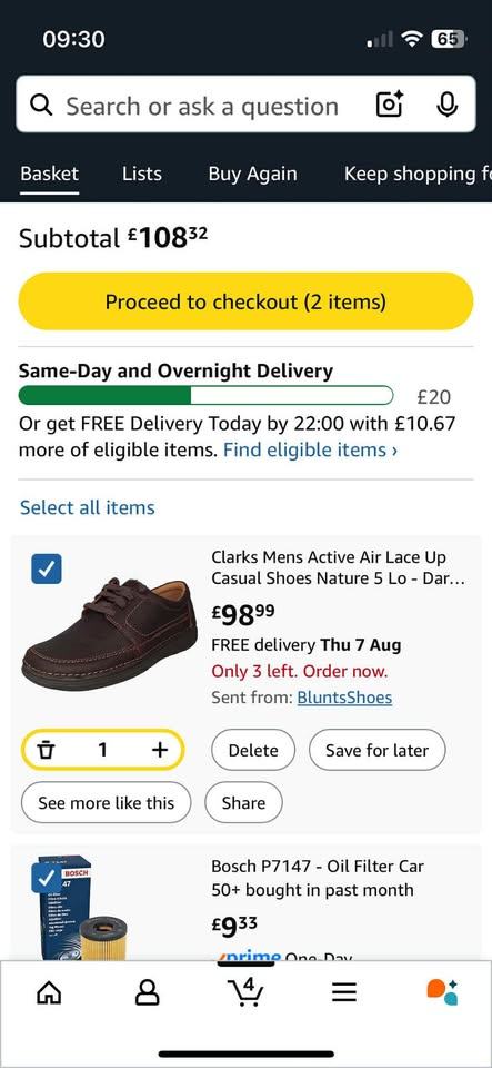 Clarks Active Air Casual Shoes size 9 *Brand New*Cost £99