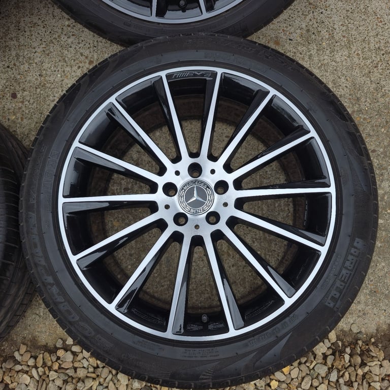 Genuine Mercedes GLC 20" Turbine Alloy Wheels AMG A2534012700 ML Night Edition