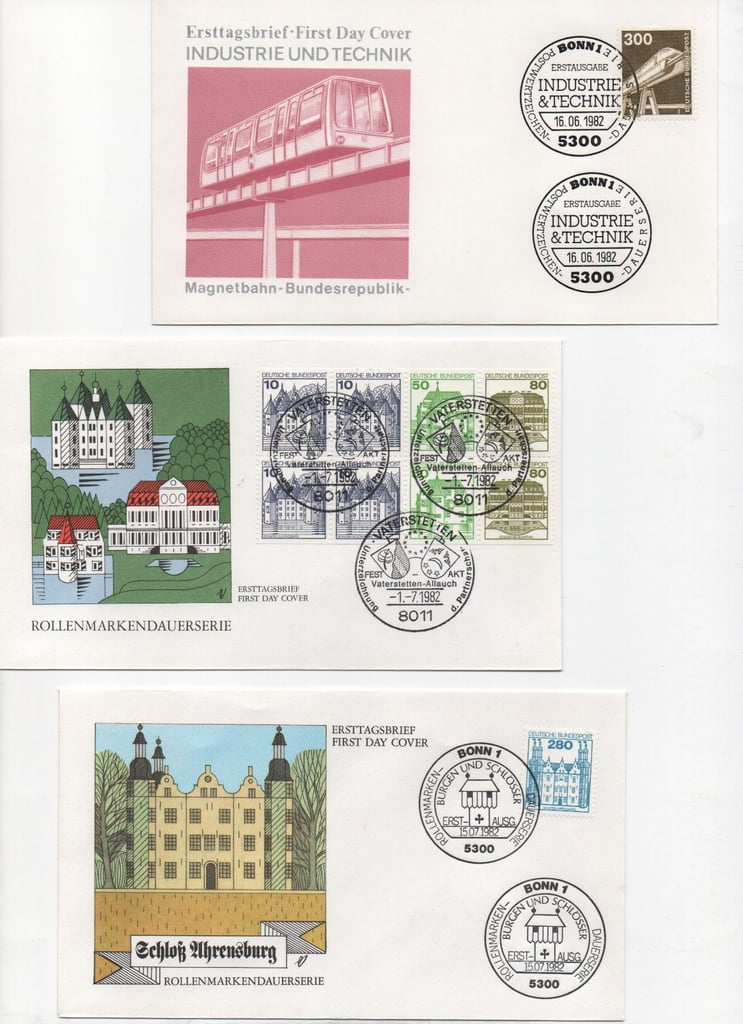 301 Germany first day covers