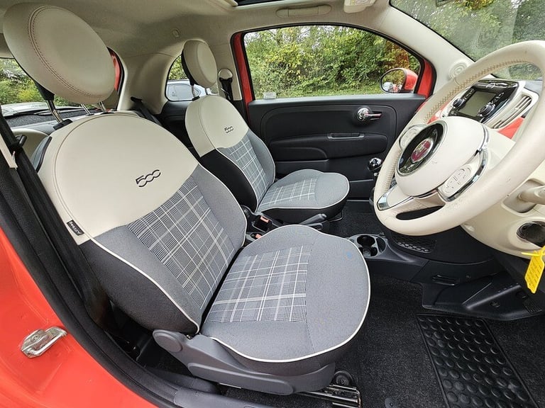 2016 Fiat 500 1.2 Lounge 3dr HATCHBACK PETROL Manual