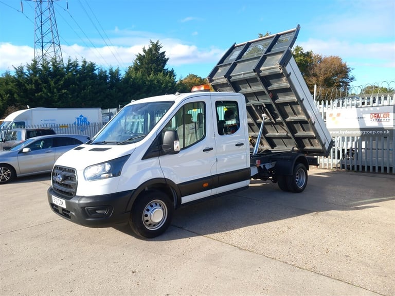 image for 2021 Ford Transit 350 LEADER *AIR CON* CREW CAB TIPPER 7 SEATS Tipper Diesel Manual