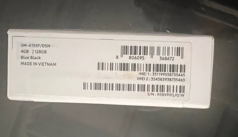 Brand new in sealed box Galaxy A15 128gb